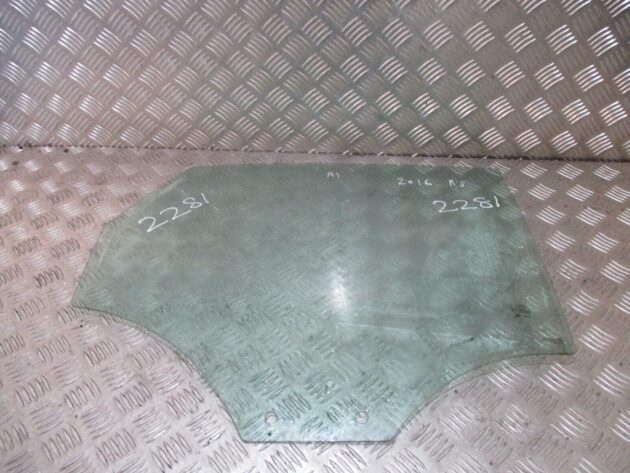 2016 GENUINE AUDI A1 REAR RIGHT DRIVER SIDE DOOR WINDOW GLASS OSR
