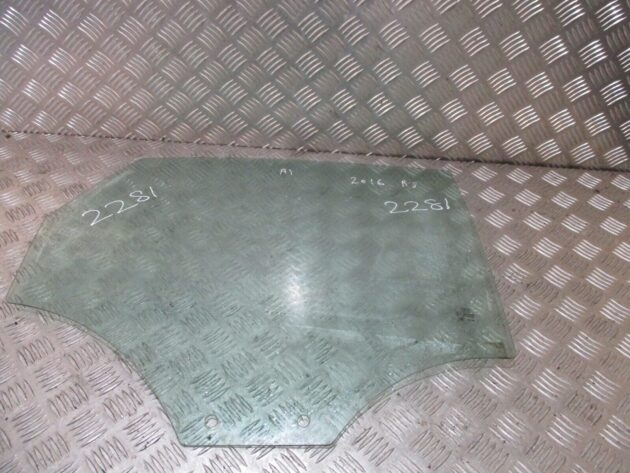 2016 GENUINE AUDI A1 REAR RIGHT DRIVER SIDE DOOR WINDOW GLASS OSR - Image 2