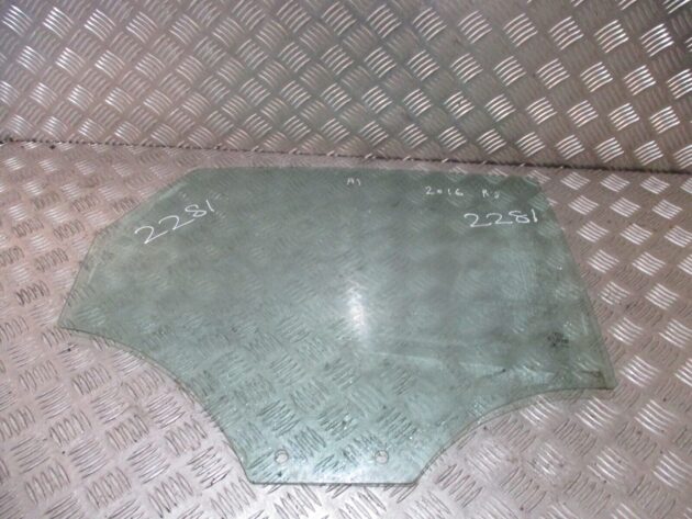 2016 GENUINE AUDI A1 REAR RIGHT DRIVER SIDE DOOR WINDOW GLASS OSR - Image 3