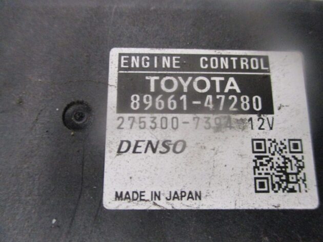 2010 GENUINE TOYOTA PRIUS 1.8 HYBRID ENGINE ECU CONTROL UNIT MODULE 89661-47280 - Image 2