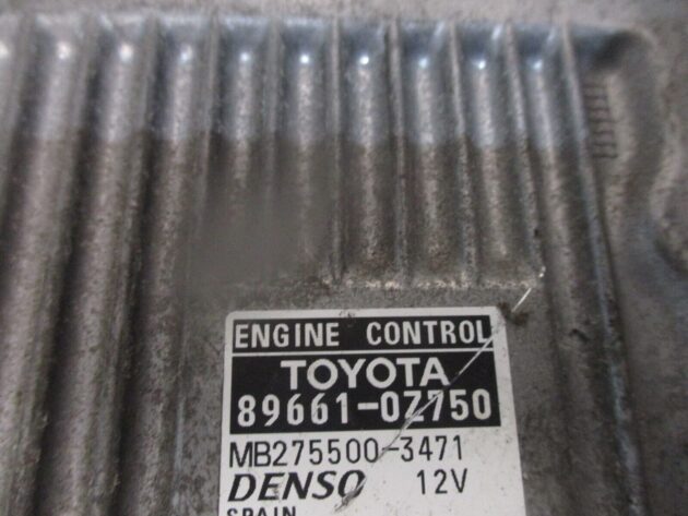 2014 GENUINE TOYOTA AURIS 1.8 HYBRID ECU ENGINE CONTROL MODULE UNIT 896610Z750 - Image 3