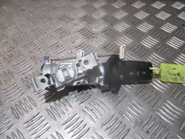 2015 GENUINE SEAT LEON IGNITION BARREL & KEY 5Q0905865 1K0905851 - Image 3