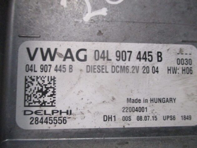 2015 GENUINE SEAT LEON ENGINE ECU CONTROL UNIT MODULE 04L907445B - Image 2