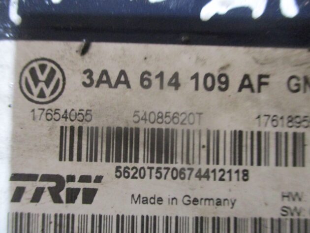 2014 GENUINE VW PASSAT ABS PUMP CONTROL UNIT MODULE 3AA614109AF - Image 2
