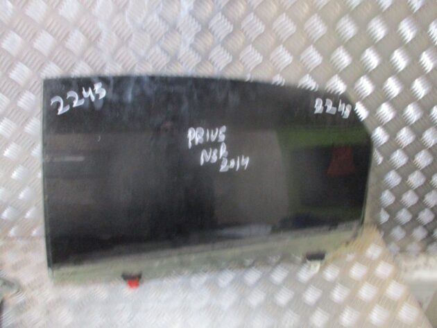 2014 GENUINE TOYOTA PRIUS REAR LEFT PASSENGER SIDE DOOR WINDOW GLASS NSR - Image 3