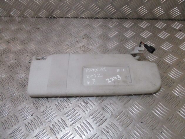 2014 GENUINE VW PASSAT B7 FRONT RIGHT DRIVER SIDE SUNVISOR 1K0857552K - Image 3
