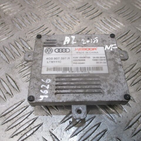 2015 AUDI A1 LEFT PASSENGER SIDE DAYTIME RUNNING LIGHT CONTROL UNIT 4G0907397R