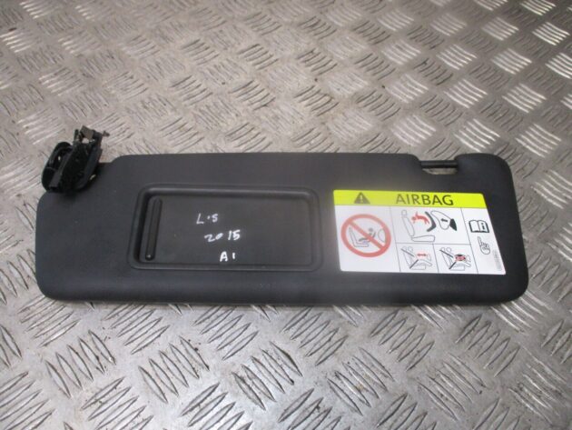 2015 GENUINE AUDI A1 FRONT LEFT PASSENGER SIDE SUNVISOR 8K0857551