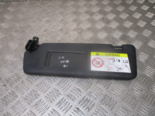 2015 GENUINE AUDI A1 FRONT LEFT PASSENGER SIDE SUNVISOR 8K0857551 - Image 3