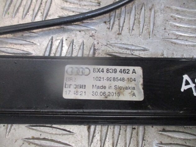 2016 GENUINE AUDI A1 REAR RIGHT DRIVER SIDE WINDOW REGULATER 8X4839462A - Image 2