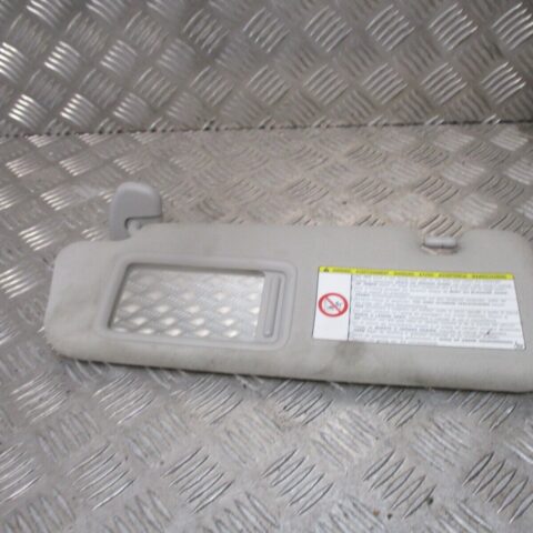 2012 GENUINE TOYOTA PRIUS FRONT LEFT PASSENGER SIDE SUNVISOR