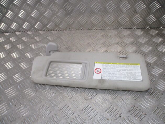 2012 GENUINE TOYOTA PRIUS FRONT LEFT PASSENGER SIDE SUNVISOR