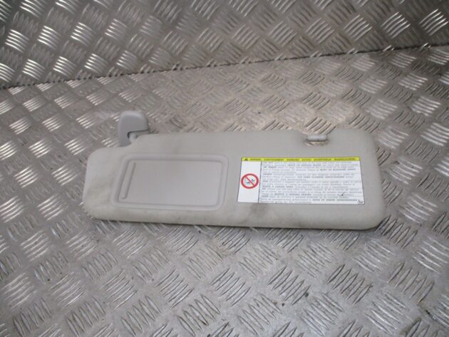 2012 GENUINE TOYOTA PRIUS FRONT LEFT PASSENGER SIDE SUNVISOR - Image 3