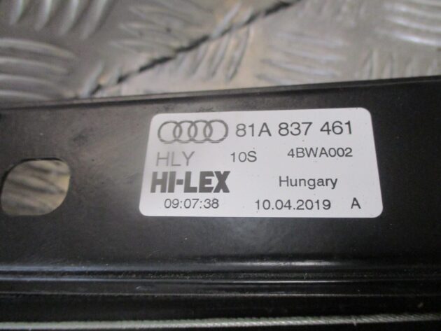 2019 GENUINE AUDI Q2 FRONT LEFT PASSENGER SIDE WINDOW 81A837461 - Image 3