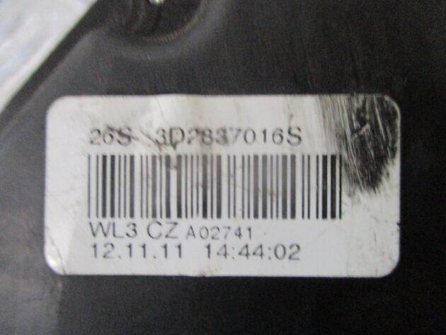 2012 SKODA OCTAVIA FRONT RIGHT DRIVER SIDE DOOR LOCK MECHANISM 3D2837016S OEM - Image 2