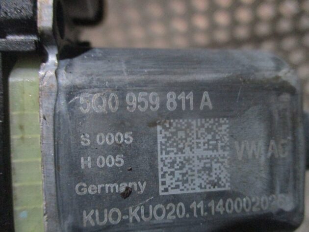 2014 SKODA OCTAVIA REAR LEFT PASSENGER SIDE WINDOW REGULATER MOTOR 5Q0959811A - Image 2