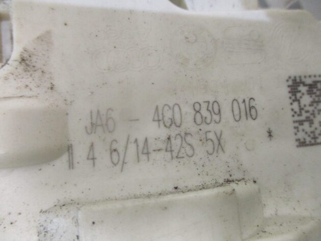 2019 AUDI AUDI A3 8V REAR RIGHT DRIVER SIDE DOOR LOCK MECHANISM 4G0839016 - Image 2