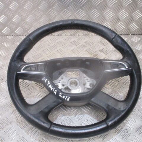 2013 GENUINE SKODA OCTAVIA MULTIFUNCTION STEERING WHEEL 5E0419091R