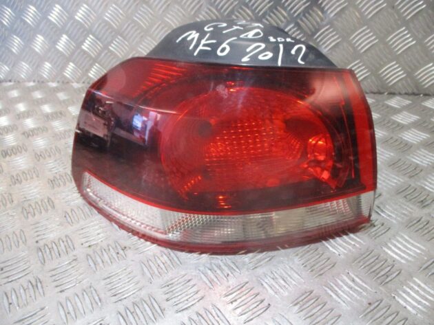 2012 GENUINE VW GOLF MK6 GTI REAR LEFT PASSENGER SIDE TAILLIGHT LAMP - Image 2