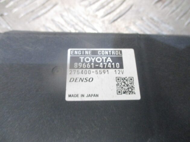 2012 GENUINE TOYOTA PRIUS 1.8 HYBRID ENGINE ECU CONTROL UNIT MODULE 89661-47410 - Image 2