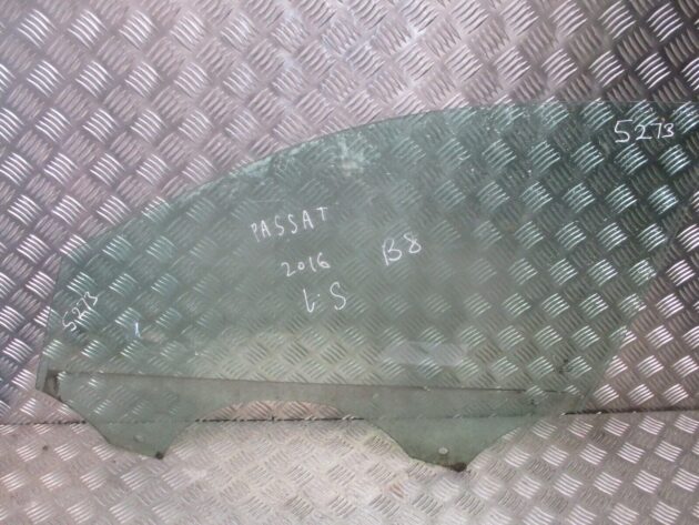 2016 GENUINE VW PASSAT B8 FRONT LEFT PASSENGER SIDE WINDOW GLASS NSF - Image 2