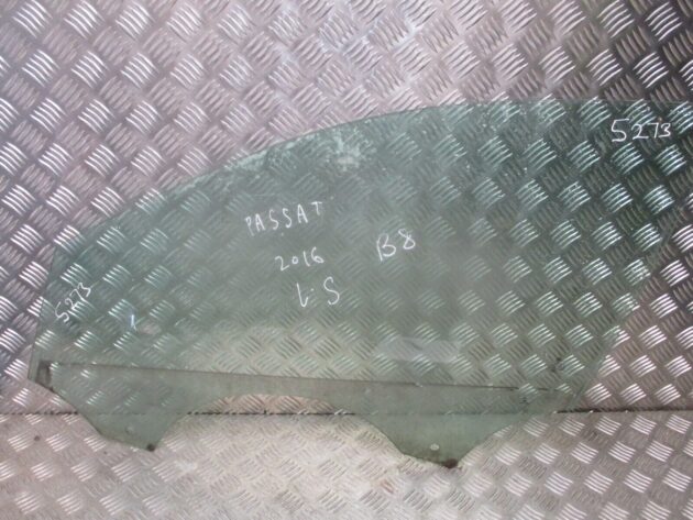 2016 GENUINE VW PASSAT B8 FRONT LEFT PASSENGER SIDE WINDOW GLASS NSF - Image 3
