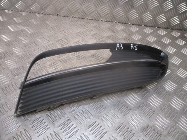 2014 GENUINE AUDI A3 8V FRONT RIGHT DRIVER SIDE LOWER BUMPER GRILL 8V3807682A - Image 2