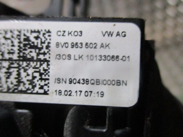 2019 AUDI Q2 INDICATOR WIPER CRUISE CONTROL STALKS 8V0953521HD 8V0953502AK - Image 4