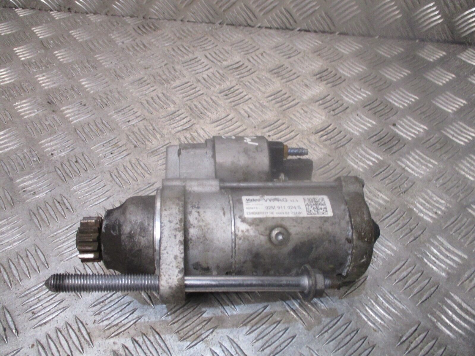 2013 GENUINE VW GOLF MK7 VALEO MANUAL STARTER MOTOR 02M911024S