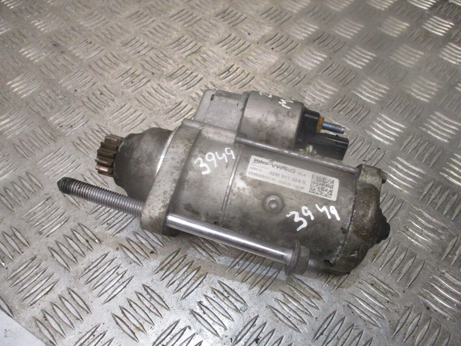 2013 GENUINE VW GOLF MK7 VALEO MANUAL STARTER MOTOR 02M911024S - Image 4