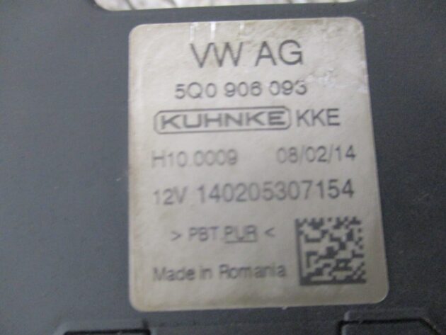 2014 GENUINE AUDI A3 FUEL PUMP CONTROL MODULE ECU 5Q0906093 - Image 2