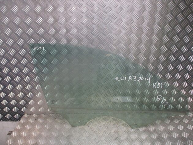 2018 GENUINE AUDI A3 8V FRONT RIGHT DRIVER SIDE DOOR WINDOW GLASS - Image 3