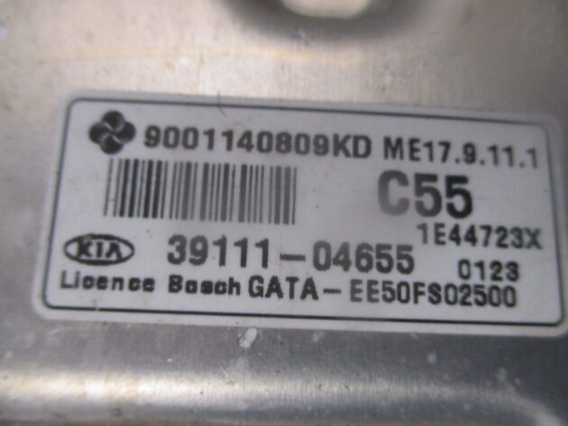 2014 GENUINE KIA PICANTO ENGINE ECU CONTROL MODULE 39111-04655 - Image 2