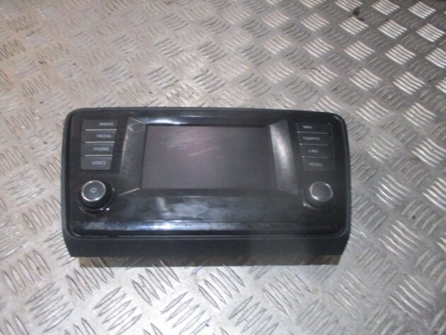 2014 GENUINE SKODA OCTAVIA RADIO SAT NAV DISPLAY SCREEN 5E0919605D - Image 2