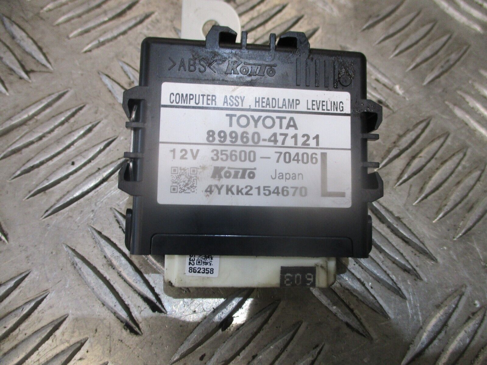 2015 TOYOTA PRIUS PLUS COMPUTER ASSY HEADLAMP LEVELING MODULE 89960-47121 OEM