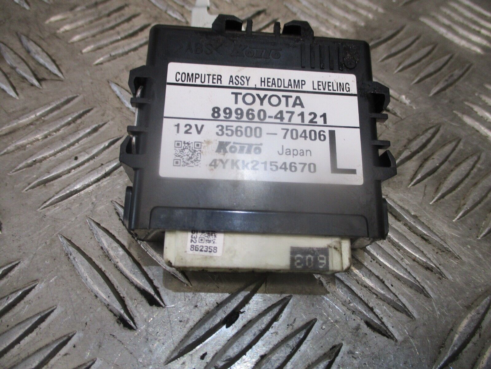 2015 TOYOTA PRIUS PLUS COMPUTER ASSY HEADLAMP LEVELING MODULE 89960-47121 OEM - Image 2