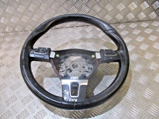 2012 GENUINE VW GOLF MK6 PASSAT MULTIFUNCTION STEERING WHEEL 3C8419091BE