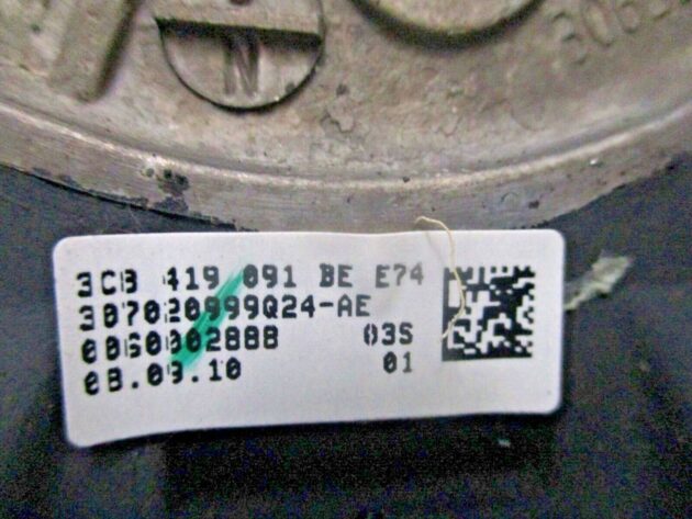 2012 GENUINE VW GOLF MK6 PASSAT MULTIFUNCTION STEERING WHEEL 3C8419091BE - Image 2