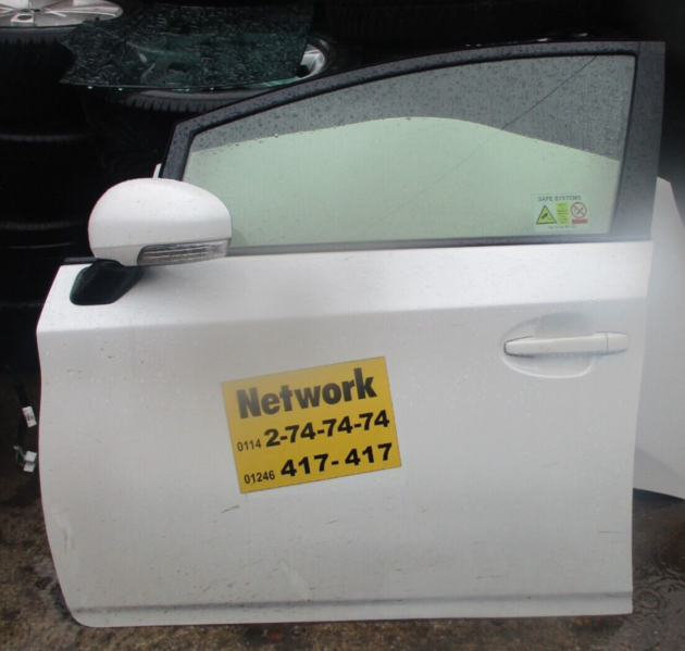 2012 GENUINE TOYOTA PRIUS FRONT LEFT PASSENGER SIDE BARE SHELL DOOR