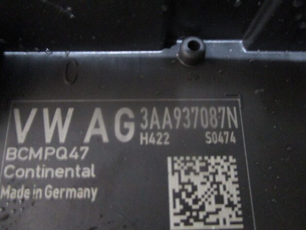 2013 GENUINE VW PASSAT B7 BCM BODY CONTROL MODULE 3AA937087N - Image 2