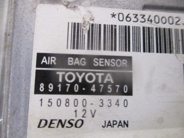 2015 GENUINE TOYOTA PRIUS PLUS SRS AIRBG ECU CONTROL MODULE 89170-47570 - Image 2
