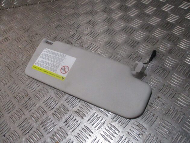 2013 GENUINE VW PASSAT B7 FRONT LEFT PASSENGER SIDE SUNVISOR 3C0857551P - Image 2