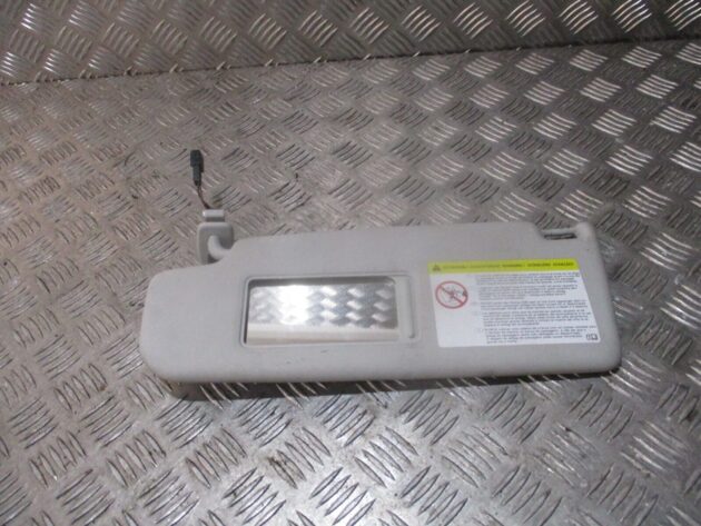 2013 GENUINE VW PASSAT B7 FRONT LEFT PASSENGER SIDE SUNVISOR 3C0857551P - Image 3