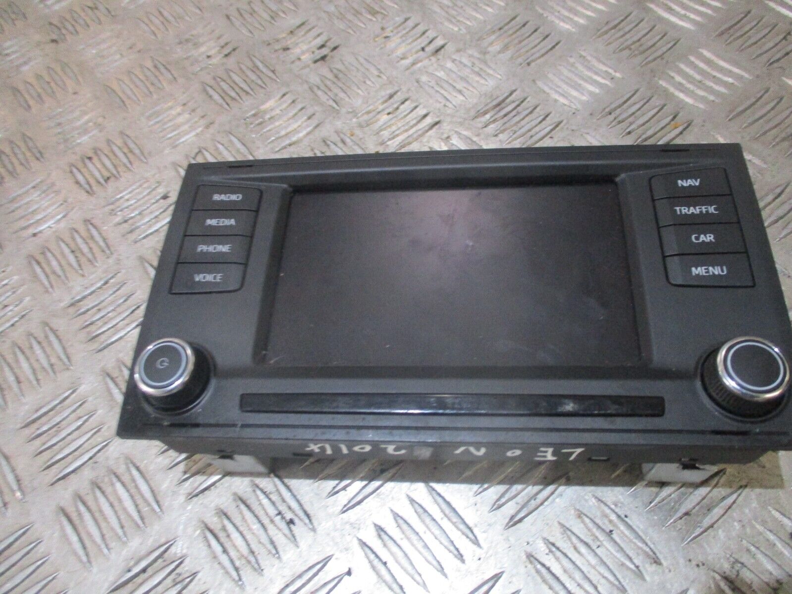 2014 GENUINE SEAT LEON RADIO CD PLAYER MULTIMEDIA DISPLAY HEAD UNIT 5F0919603A - Image 2