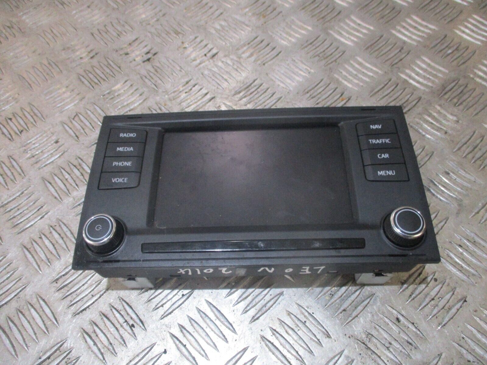 2014 GENUINE SEAT LEON RADIO CD PLAYER MULTIMEDIA DISPLAY HEAD UNIT 5F0919603A - Image 4