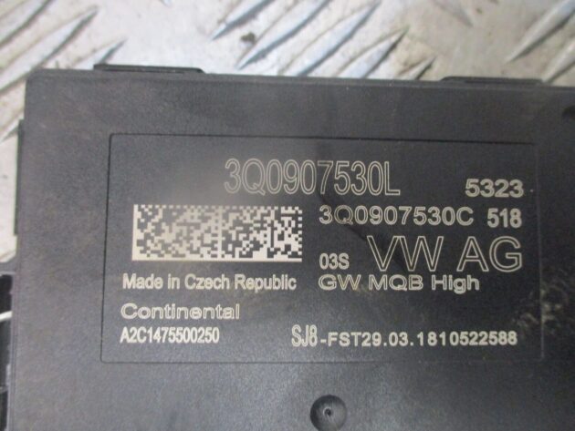 2018 GENUINE AUDI A3 8V GATEWAY CONTROL MODULE UNIT 3Q0907530L - Image 2