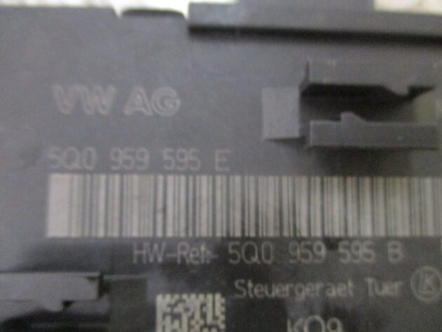 2016 VW PASSAT B8 ESTATE REAR RIGHT DRIVER SIDE DOOR CONTROL MODULE 5Q0959595E - Image 3