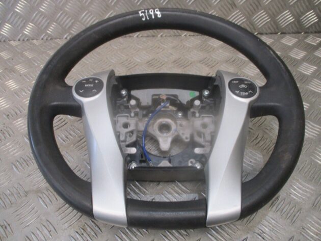 2011 GENUINE TOYOTA PRIUS DRIVERS MULTIFUNCTION STEERING WHEEL 45184-47010