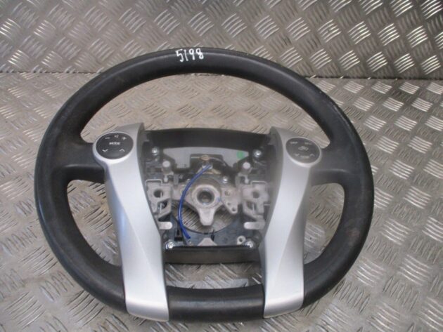 2011 GENUINE TOYOTA PRIUS DRIVERS MULTIFUNCTION STEERING WHEEL 45184-47010 - Image 2