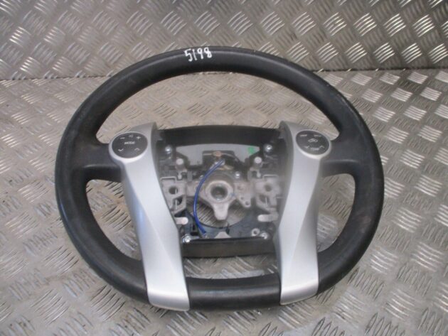 2011 GENUINE TOYOTA PRIUS DRIVERS MULTIFUNCTION STEERING WHEEL 45184-47010 - Image 3